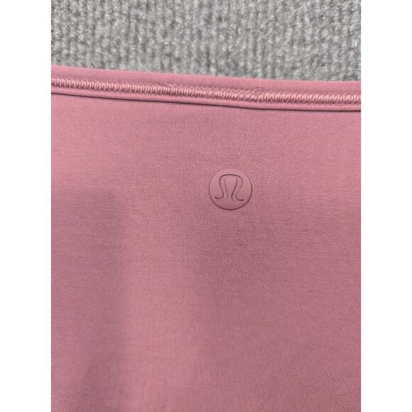 Lululemon Do the Daily Top Womens Medium T-Shirt Twist Front Plumful Athleisure - Picture 4 of 9
